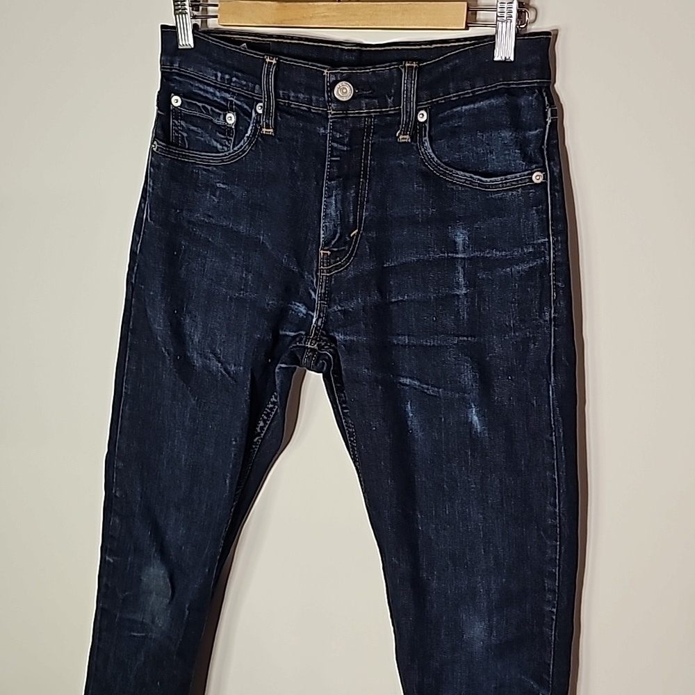 Levi's 512 dark wash 30x32 slim jeans - Picture 2 of 7